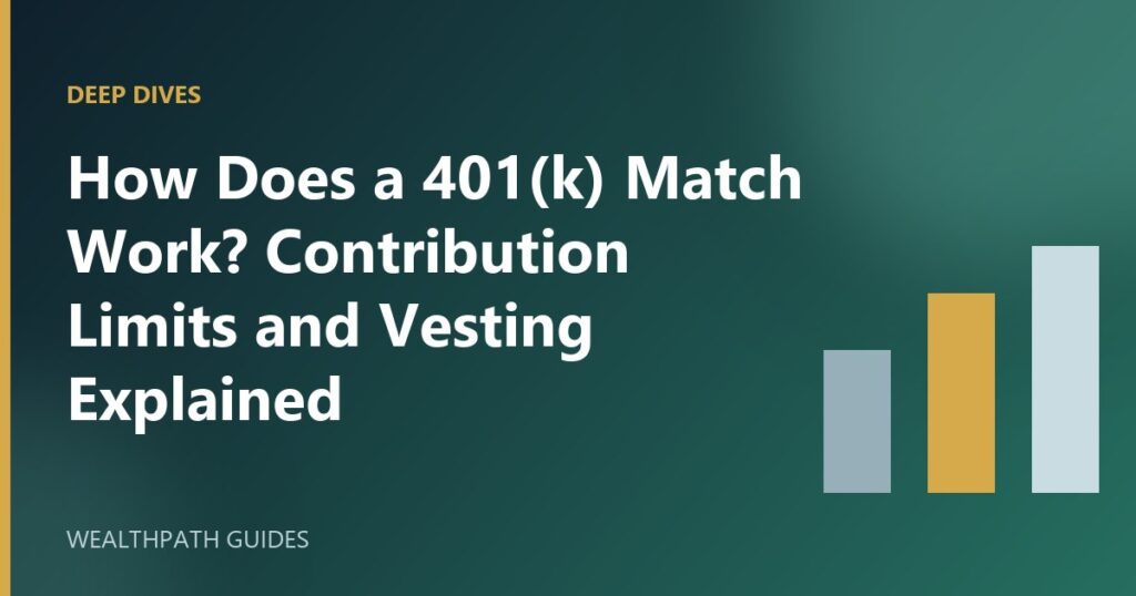 How Does a 401(k) Match Work? Limits and Vesting