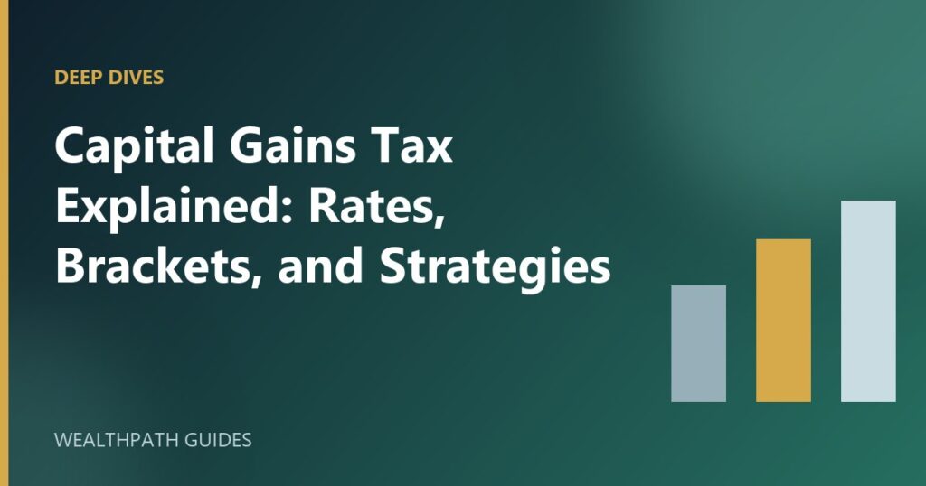 Capital Gains Tax Explained: Rates, Brackets, and Strategies